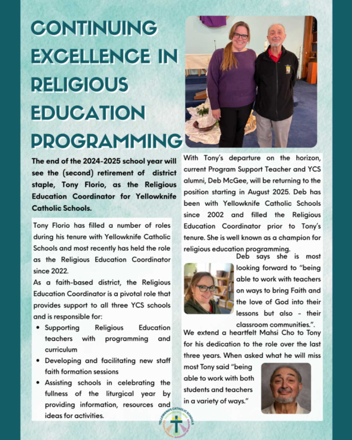 Religious Coord Post